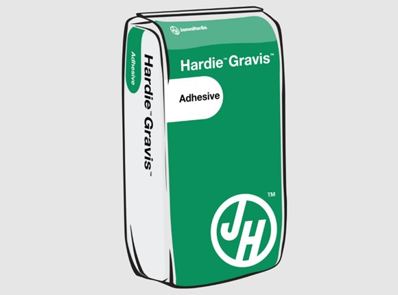 james hardie gravis adhesive 20kg bag
